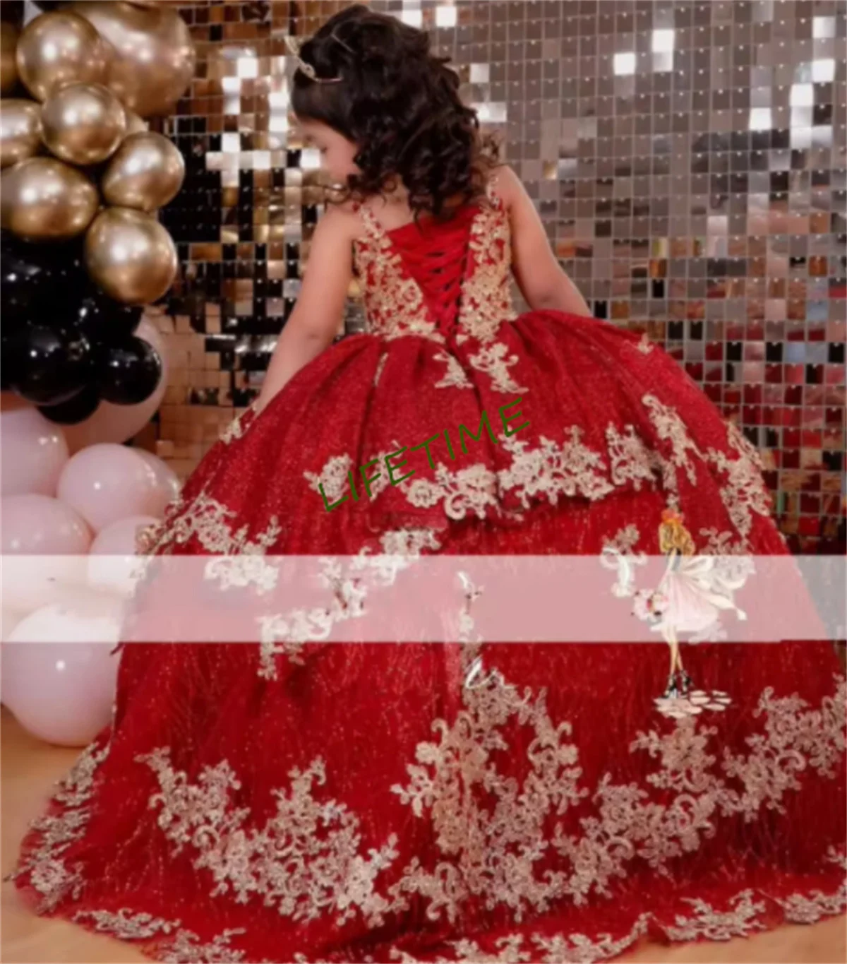 CustomizedLuxury Red Ball Gown Little Girls Pageant Prom Dresses Lace Up Back Kid Flower Girl Dress Birthday Party Prom Gowns
CustomizedLuxury Red Ball Gown Little Girls Pageant Prom Dresses Lace Up Back Kid Flower Girl Dress Birthday Party Prom Gowns
