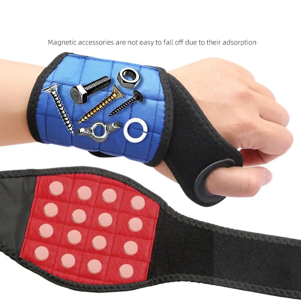 Portable Electrician Drill Bits Holder Multi-functional Repair Tools Portable Tool Bag Adjustable Magnetic Wristband
Portable Electrician Drill Bits Holder Multi-functional Repair Tools Portable Tool Bag Adjustable Magnetic Wristband