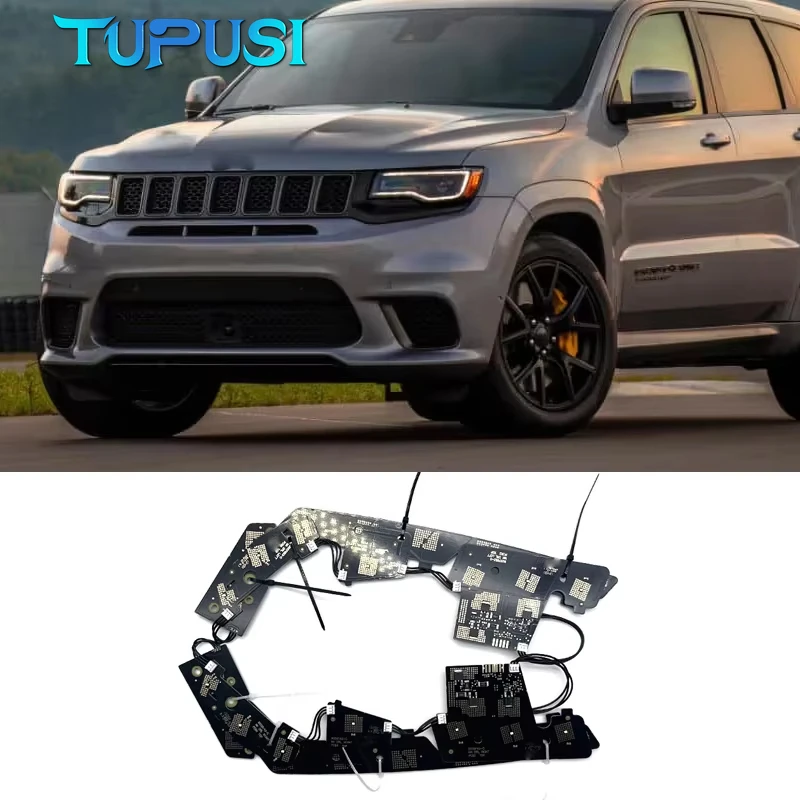 White Lightsource DRL Boards for Jeep Grand Cherokee 2014-2024 Car Headlights Daytime Running Light Repair Accessory
White Lightsource DRL Boards for Jeep Grand Cherokee 2014-2024 Car Headlights Daytime Running Light Repair Accessory