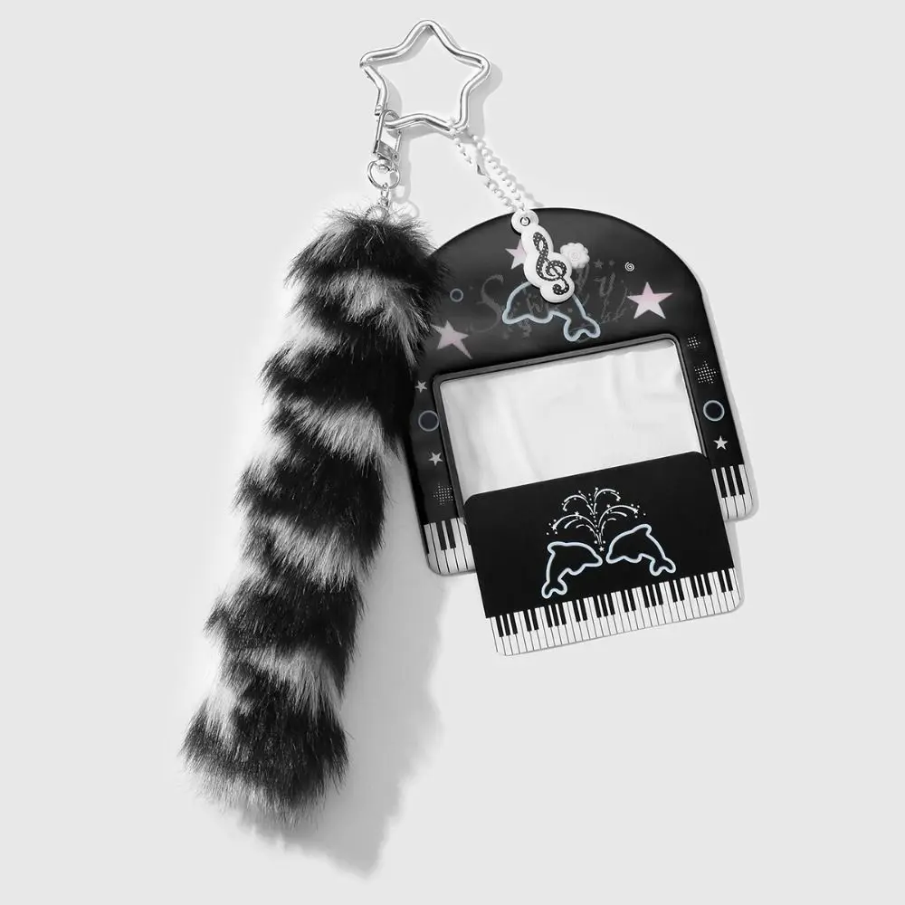 Cute Y2K Furry Tail Keychain Leopard Print INS Korean Style Card Holder Soft Gift Kpop Photocard Holder
Cute Y2K Furry Tail Keychain Leopard Print INS Korean Style Card Holder Soft Gift Kpop Photocard Holder