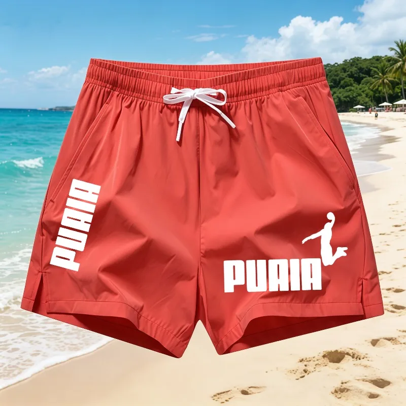 Men's casual PUAIA letter printed beach shorts, quick , suitable for gym, basketball, and vacation loose board shorts, s-5XL
Men's casual PUAIA letter printed beach shorts, quick , suitable for gym, basketball, and vacation loose board shorts, s-5XL