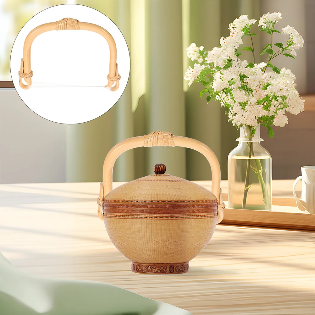 2pcs Wicker Replacement U-Shape Bamboo Kettle Handle For Ceramic Pottery Stovetop Teapot Accessories Grip Rattan Tea Pot
2pcs Wicker Replacement U-Shape Bamboo Kettle Handle For Ceramic Pottery Stovetop Teapot Accessories Grip Rattan Tea Pot