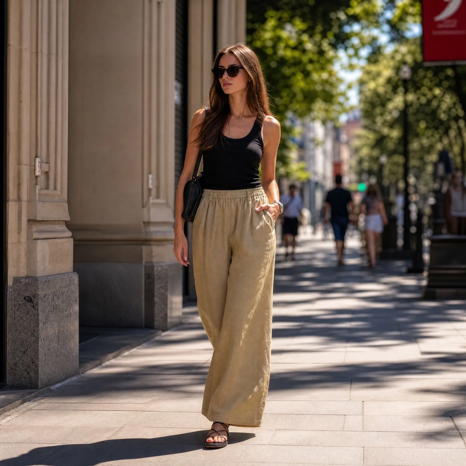 Ladies Modern High Waist Pants Stylish Long for Work or Everyday Wear Ladies Casual High Waist Pants Comfortable Long BC2283
Ladies Modern High Waist Pants Stylish Long for Work or Everyday Wear Ladies Casual High Waist Pants Comfortable Long BC2283