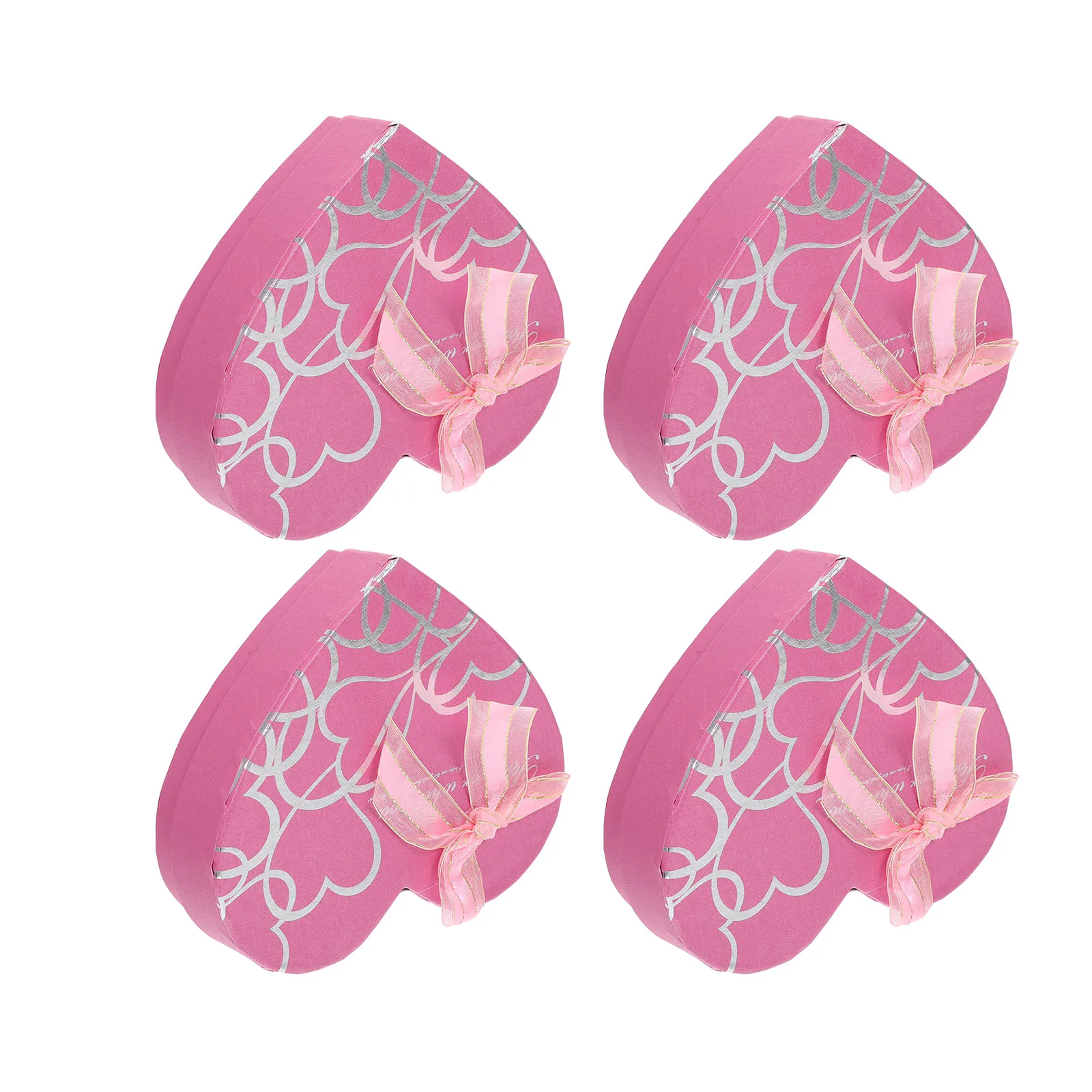 4 pcs Heart Shaped Chocolate Pink Kraft Paper Valentine Gift Container Storage Box for Candy Travel Party Favor Romantic Box
4 pcs Heart Shaped Chocolate Pink Kraft Paper Valentine Gift Container Storage Box for Candy Travel Party Favor Romantic Box