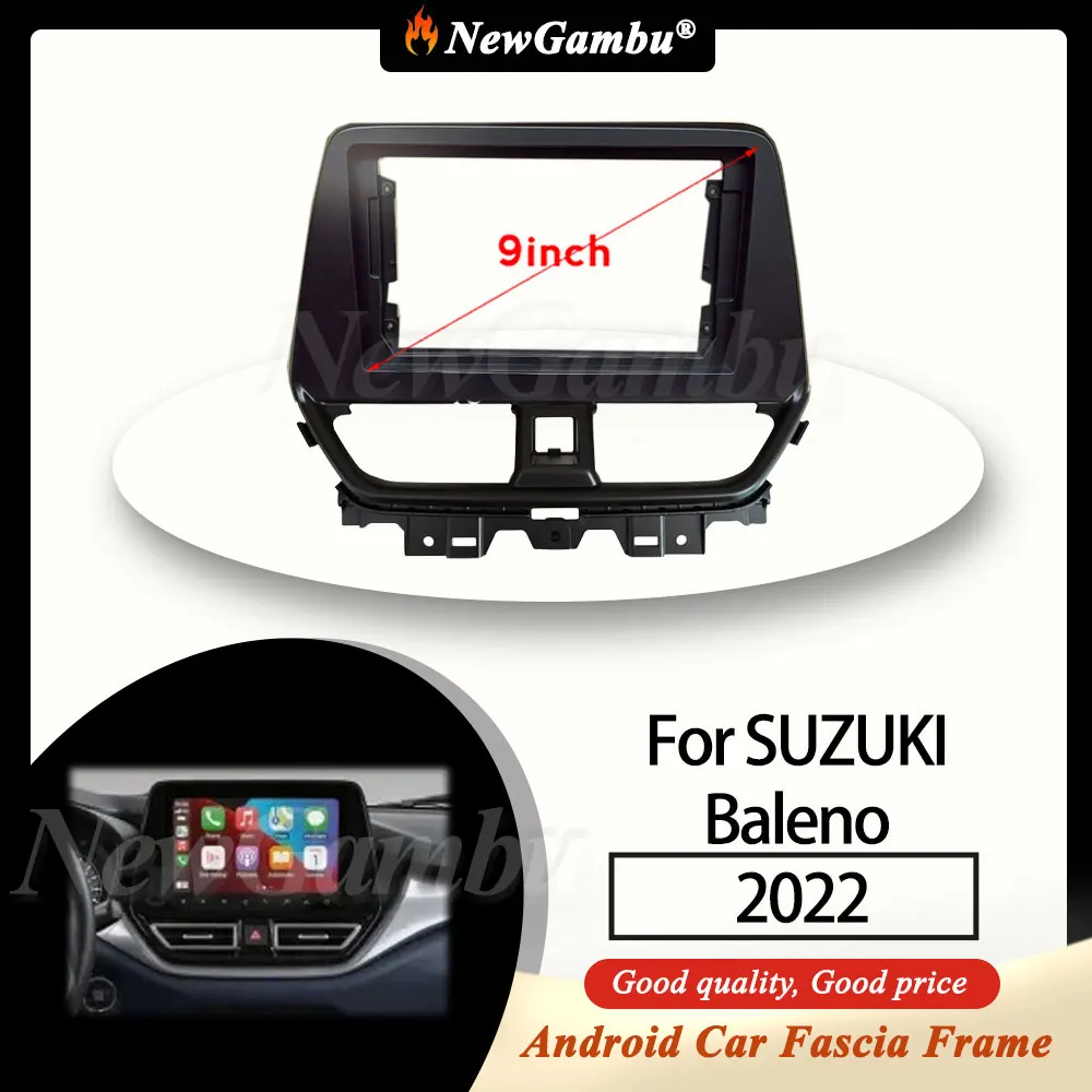 9-дюймовый автомобильный радиоприемник NewGambu, подходит для SUZUKI Baleno 2022, корпус ABS PC, пластиковая панель, самолет
9-дюймовый автомобильный радиоприемник NewGambu, подходит для SUZUKI Baleno 2022, корпус ABS PC, пластиковая панель, самолет