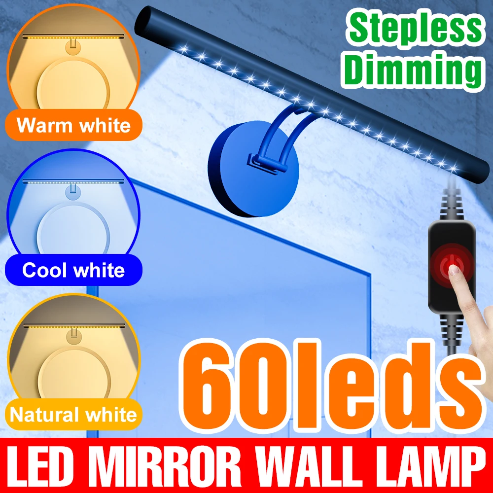 LED Wall Light USB Makeup Table Mirror Lamp Bathroom Cabinet Light For Home Decoration Bedroom Nightlight LED Wall Sconce Lamps
LED Wall Light USB Makeup Table Mirror Lamp Bathroom Cabinet Light For Home Decoration Bedroom Nightlight LED Wall Sconce Lamps