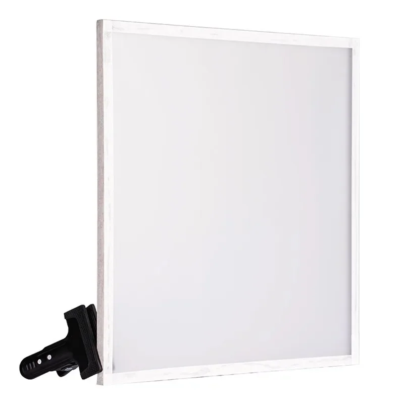 White Photography Diffusion Reflector Soft Light modifier Board for Food Cosmetics Jewelry Soften Light board for Photo Shooting
White Photography Diffusion Reflector Soft Light modifier Board for Food Cosmetics Jewelry Soften Light board for Photo Shooting