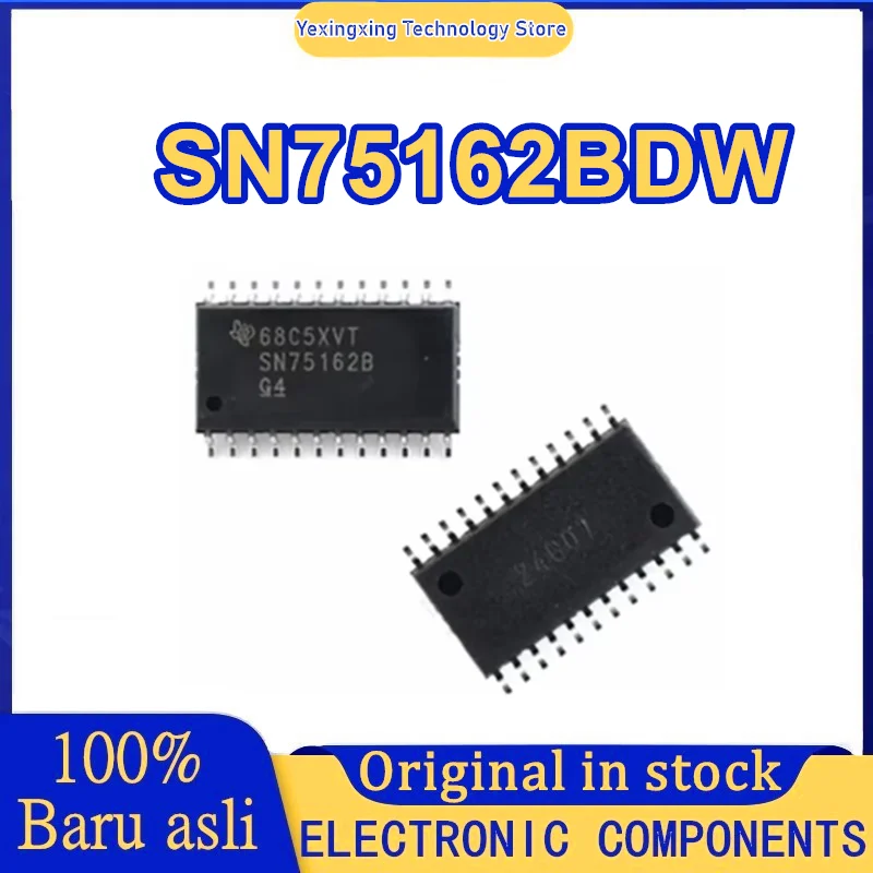 SN75162B SN75162BDWR SN75162BDW SOP24 Новый чип IC
SN75162B SN75162BDWR SN75162BDW SOP24 Новый чип IC