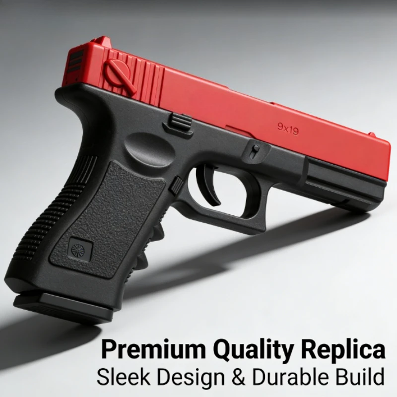 High Quality Alloy G17 Toy Gun, 7-8mm Soft Rubber Bullets, Long Distance Shooting Toy, Ideal Gift for Kids Birthday
High Quality Alloy G17 Toy Gun, 7-8mm Soft Rubber Bullets, Long Distance Shooting Toy, Ideal Gift for Kids Birthday