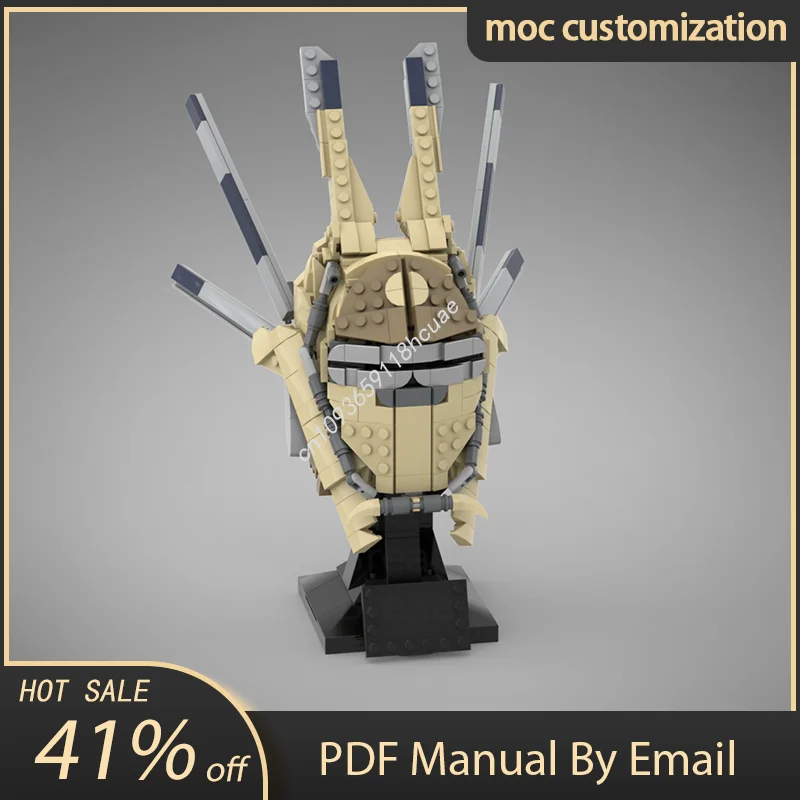 682 шт. MOC Enfys Nest, коллекция шлемов, звездная боевая модель, строительный блок, сделай сам, креативная сборка, развивающие кирпичи, игрушки, подарок для детей
682 шт. MOC Enfys Nest, коллекция шлемов, звездная боевая модель, строительный блок, сделай сам, креативная сборка, развивающие кирпичи, игрушки, подарок для детей