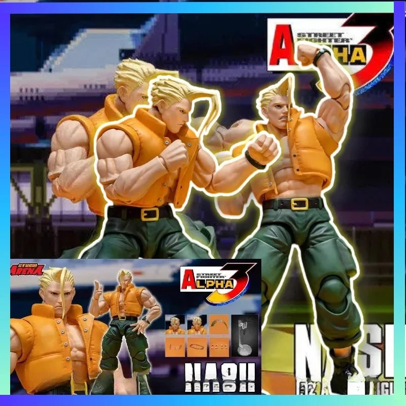 ST Storm Toys Street Fighter Charlie Nash 1/12 Doll Figure Animation Character Model Action Figure Toy Collection Gift
ST Storm Toys Street Fighter Charlie Nash 1/12 Doll Figure Animation Character Model Action Figure Toy Collection Gift