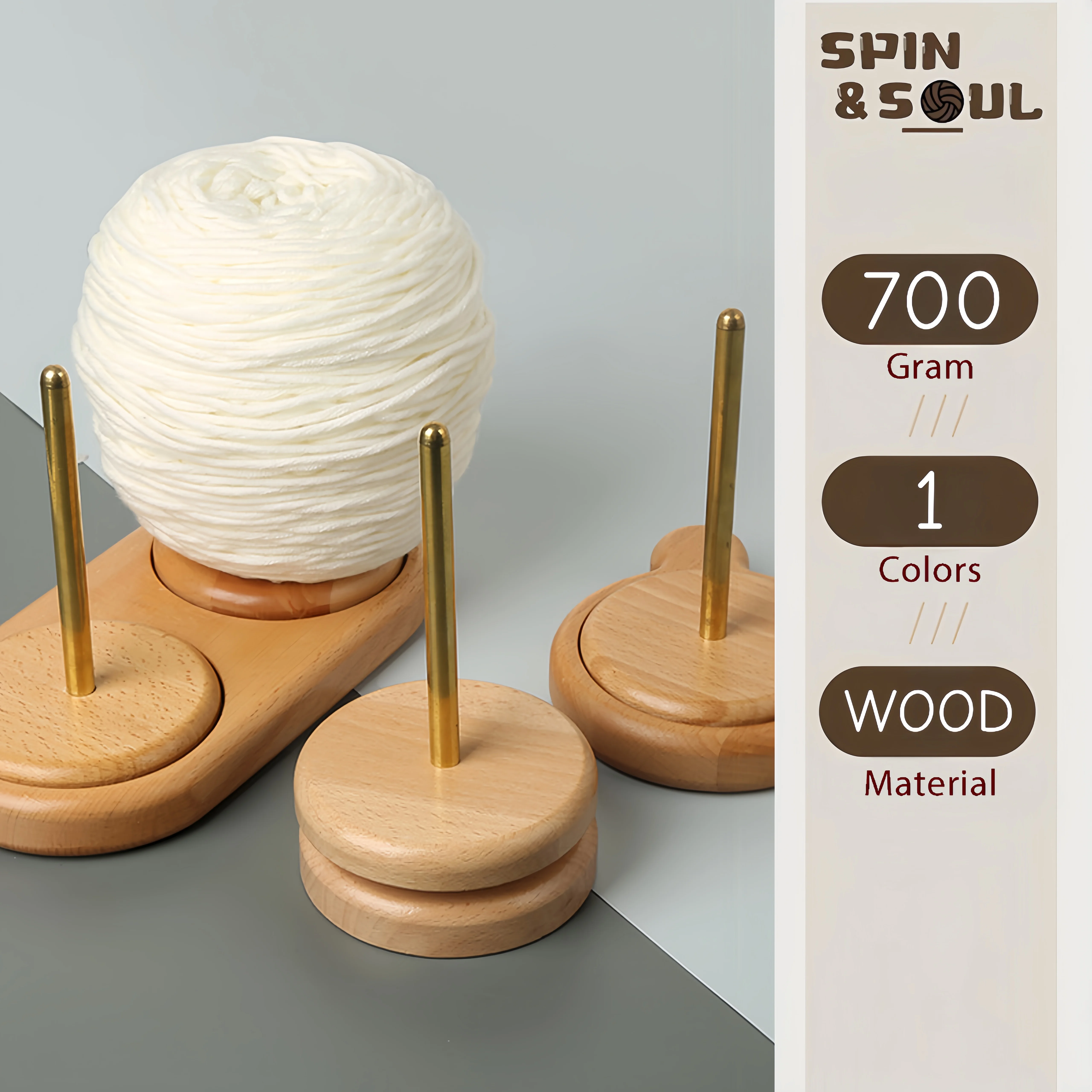 Wood Yarn Stand Home Braided Yarn Spool Rotary Ball Wooden Winder Storage Stand Table Top
Wood Yarn Stand Home Braided Yarn Spool Rotary Ball Wooden Winder Storage Stand Table Top
