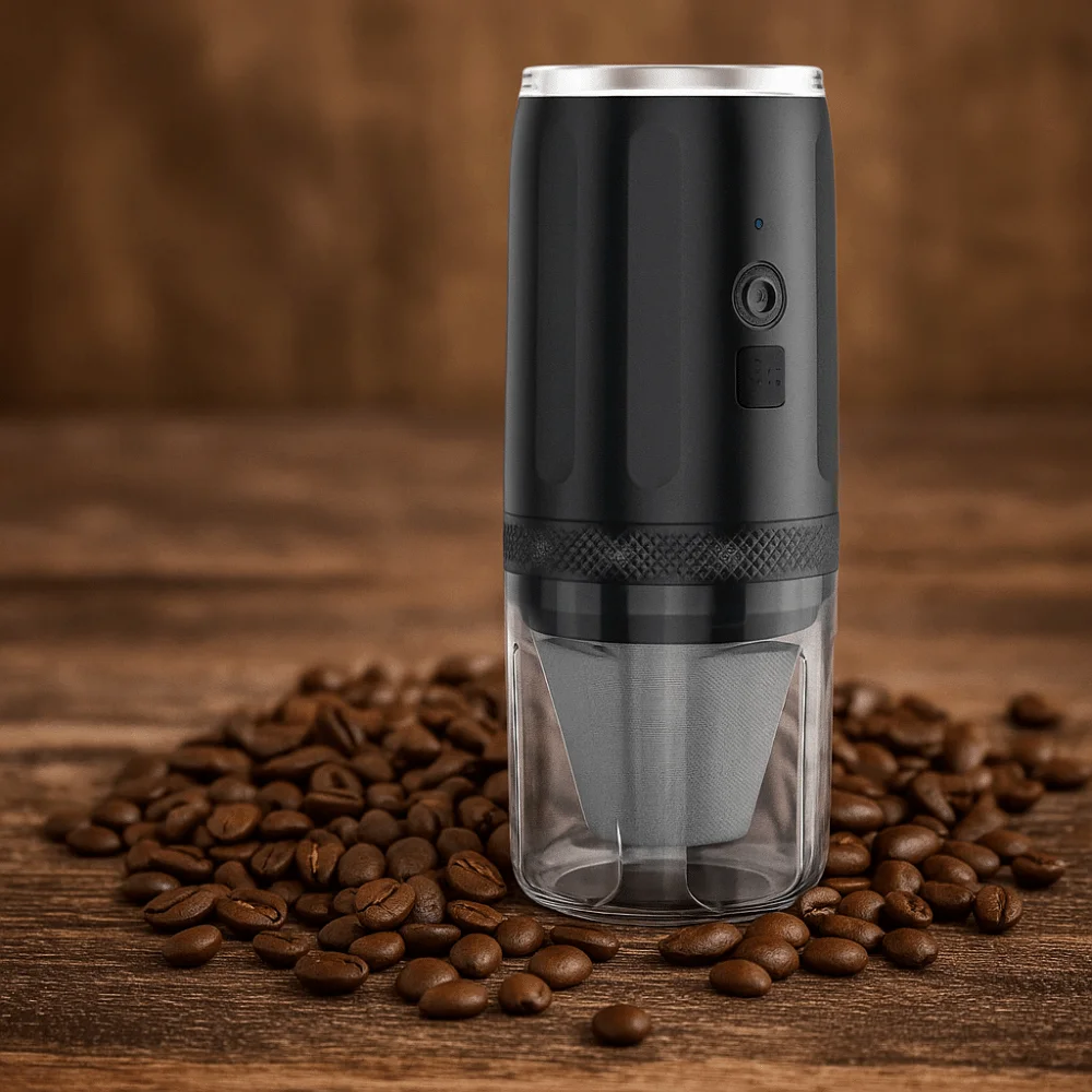 Coffeeware Cordless Electric Coffee Maker Labor-saving Mini Coffee Grinder with Filter USB Rechargeable Coffee Bean Mill Outdoor
Coffeeware Cordless Electric Coffee Maker Labor-saving Mini Coffee Grinder with Filter USB Rechargeable Coffee Bean Mill Outdoor