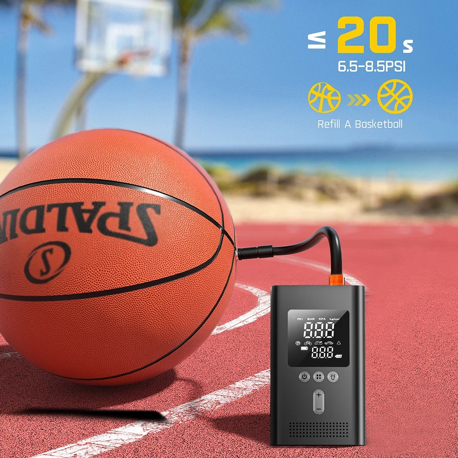 Portable Wireless Cycle Bike Car Tire Inflator Air Compressor Pump Electric Ball Air Inflator Tyre Pump
Portable Wireless Cycle Bike Car Tire Inflator Air Compressor Pump Electric Ball Air Inflator Tyre Pump