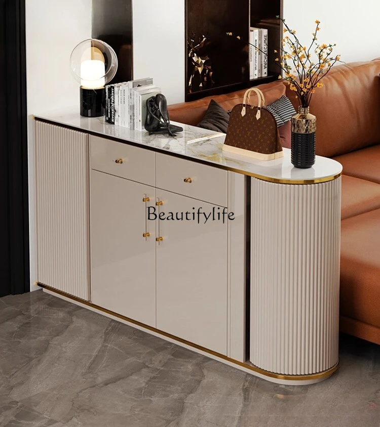 Living room double-sided entrance cabinet, large-capacity light luxury sofa side shoe cabinet at home door
Living room double-sided entrance cabinet, large-capacity light luxury sofa side shoe cabinet at home door