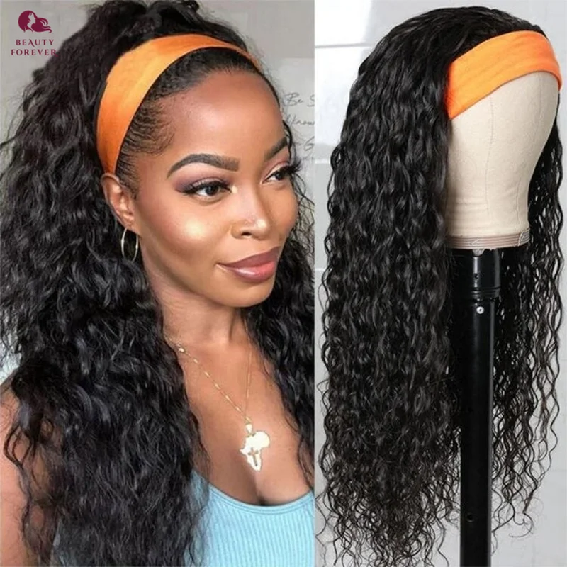 Beauty Forever Water Wave Headband Wigs Human Hair Beginner Friendly Brazilian Scarf Wig Headband Human Hair Wigs Density 180%
Beauty Forever Water Wave Headband Wigs Human Hair Beginner Friendly Brazilian Scarf Wig Headband Human Hair Wigs Density 180%