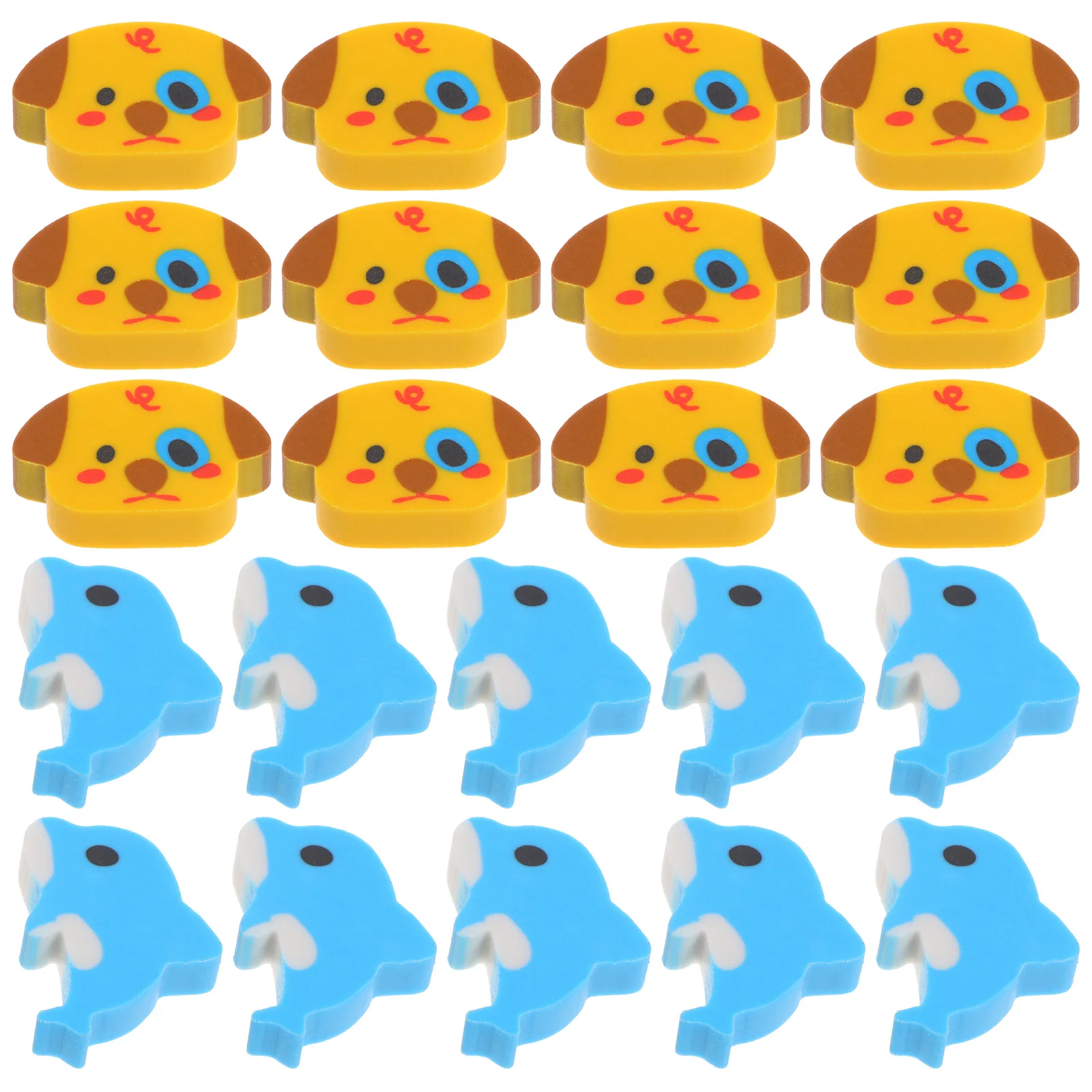 100pcs Mini Dolphin Erasers Creative Cute Bulk Kids Prizes Safe TPR School Supplies Student Toys Kawaii Stationery
100pcs Mini Dolphin Erasers Creative Cute Bulk Kids Prizes Safe TPR School Supplies Student Toys Kawaii Stationery