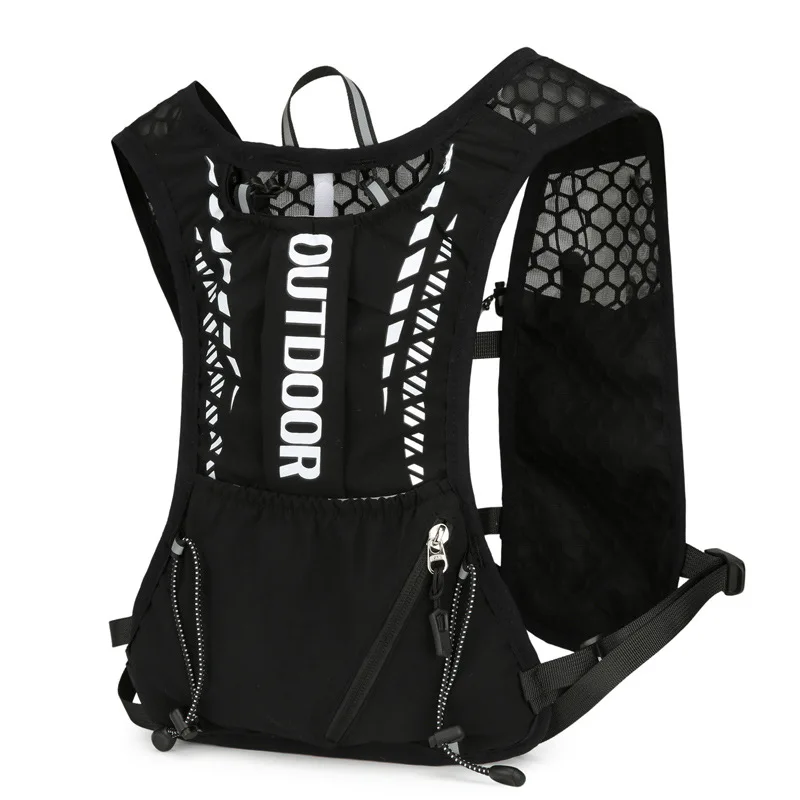 Lightweight Nylon Hydration Bladder Backpack for Running Cycling Marathon Hiking Outdoor Waterproof Men Women Sports Vest Pack
Lightweight Nylon Hydration Bladder Backpack for Running Cycling Marathon Hiking Outdoor Waterproof Men Women Sports Vest Pack