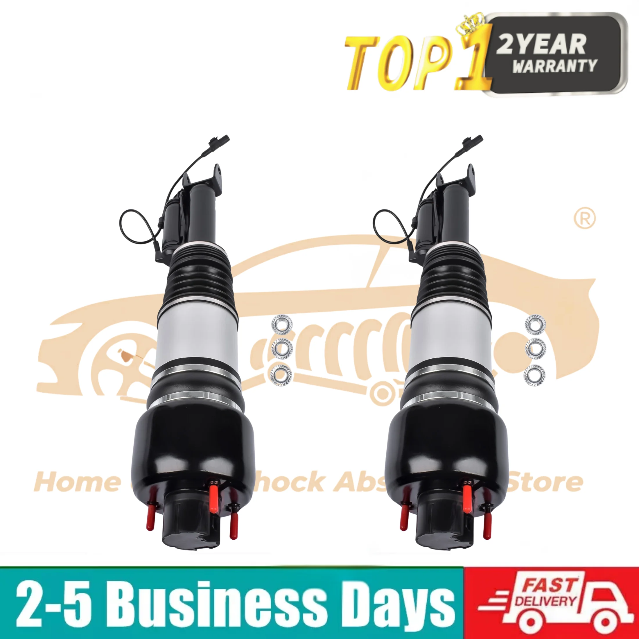 Pair Front Air Suspension Strut Fit for Mercedes-Benz W211 E-Class CLS RWD/2WD 2002-2009 211320221328 2113205413
Pair Front Air Suspension Strut Fit for Mercedes-Benz W211 E-Class CLS RWD/2WD 2002-2009 211320221328 2113205413