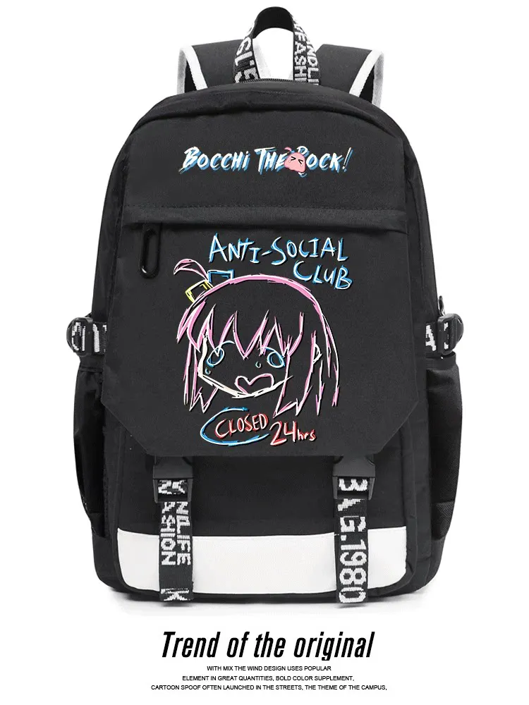 Gotoh Hitori animation derivative backpack schoolbag student birthday gift
Gotoh Hitori animation derivative backpack schoolbag student birthday gift