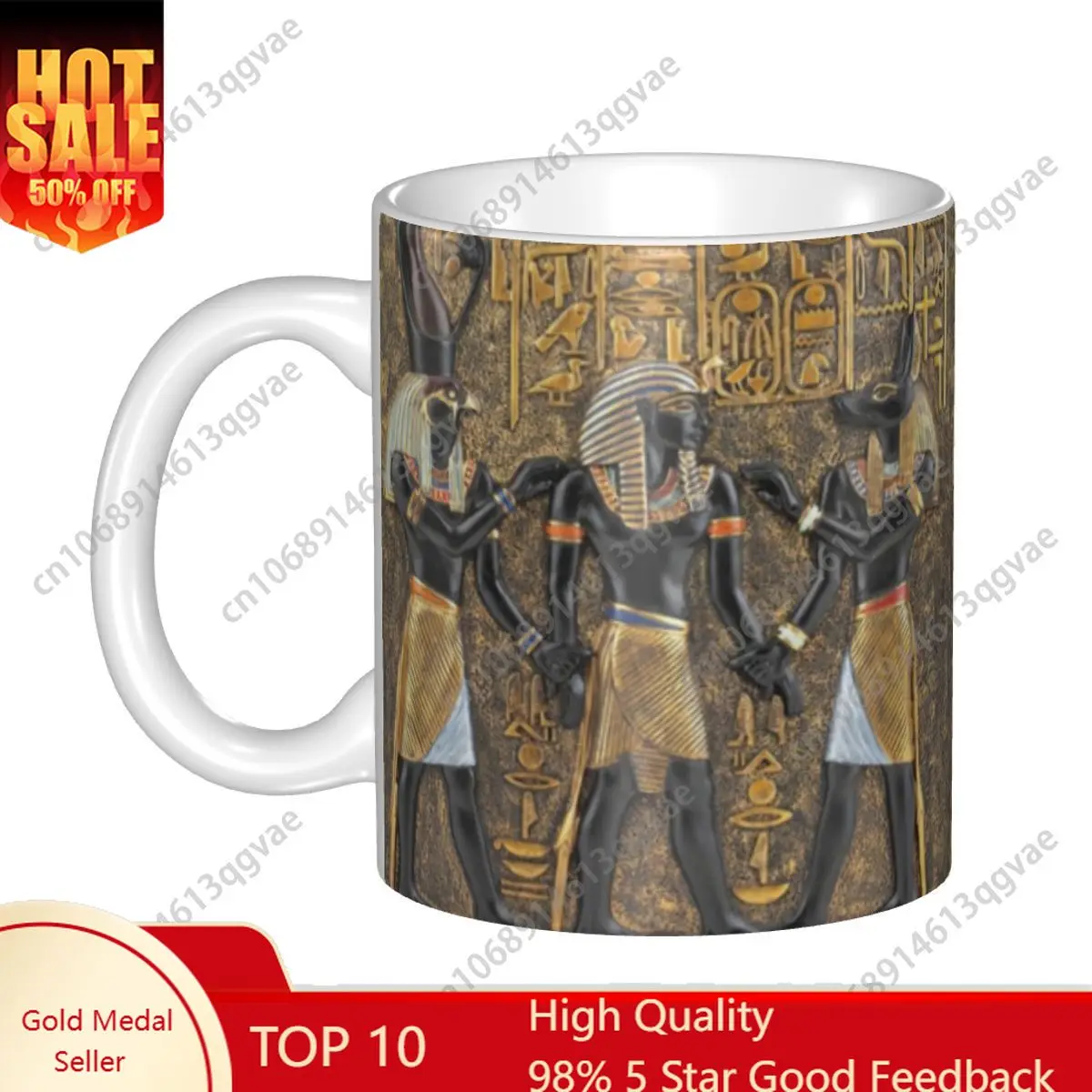 Ancient Egypt God Horus And Anubis Coffee Mug Egyptian Pharaoh Ceramic Milk Tea Cup
Ancient Egypt God Horus And Anubis Coffee Mug Egyptian Pharaoh Ceramic Milk Tea Cup