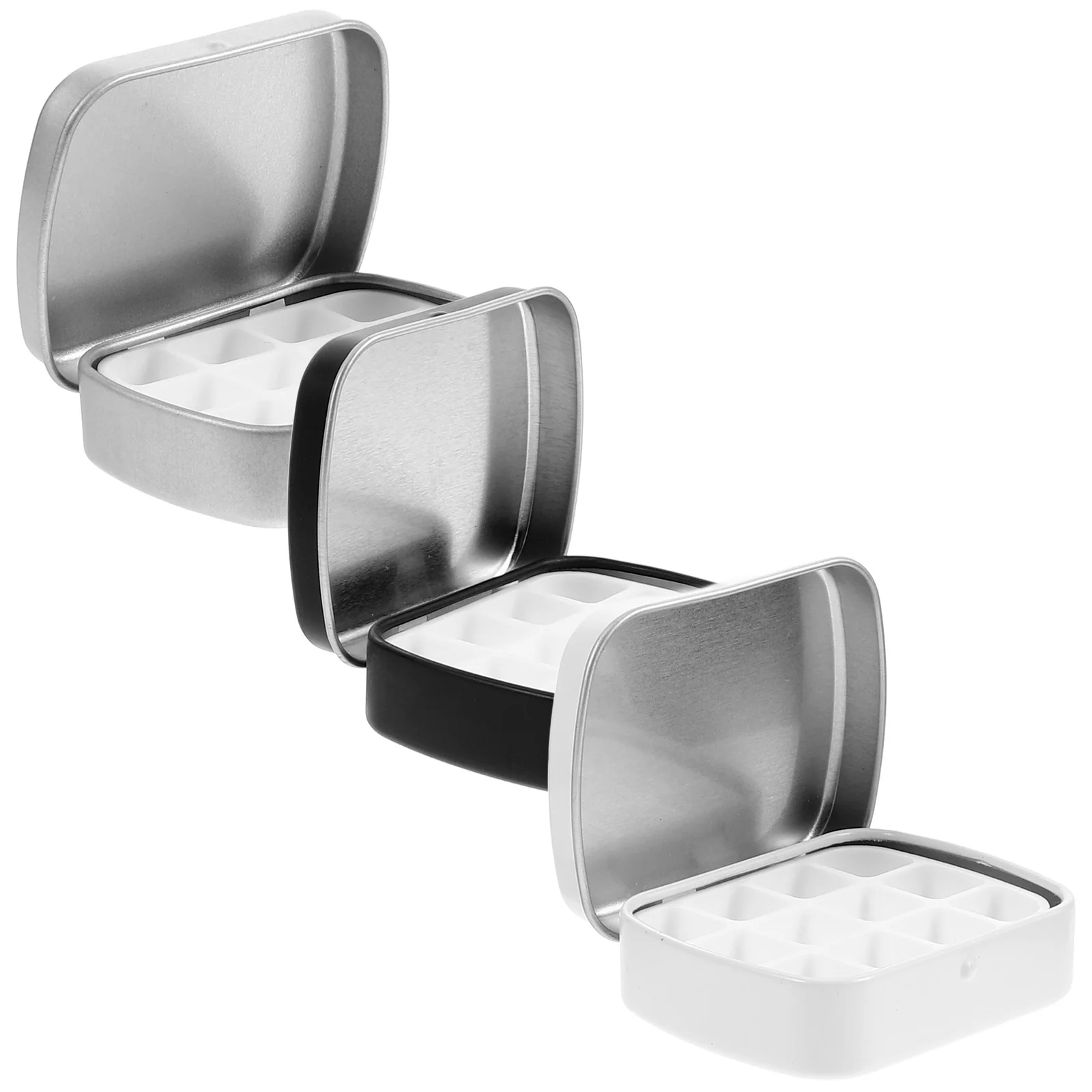 Mini Nail Gel Polish Storage Box Organizer Portable Small Iron Case with Compartments for Nail Art Supplies Watercolor Mixing
Mini Nail Gel Polish Storage Box Organizer Portable Small Iron Case with Compartments for Nail Art Supplies Watercolor Mixing