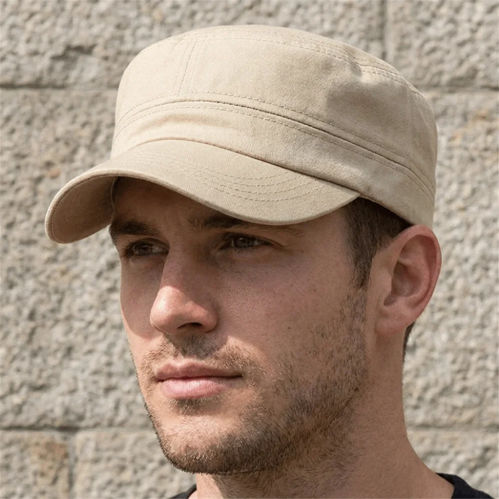 Casual Breathable Flat Top Hat Solid Color Lightweight Sun Protection Cap Korean Style Adjustable Outdoor Peaked Cap Women
Casual Breathable Flat Top Hat Solid Color Lightweight Sun Protection Cap Korean Style Adjustable Outdoor Peaked Cap Women