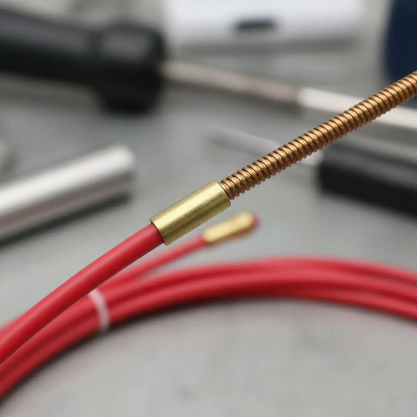 PTFE Wire Delivery Liner Low Drag Aluminum Wire Joining Liner Carbon Joining Guide Tube for Manufacturing Use, Auto Frame Repair
PTFE Wire Delivery Liner Low Drag Aluminum Wire Joining Liner Carbon Joining Guide Tube for Manufacturing Use, Auto Frame Repair