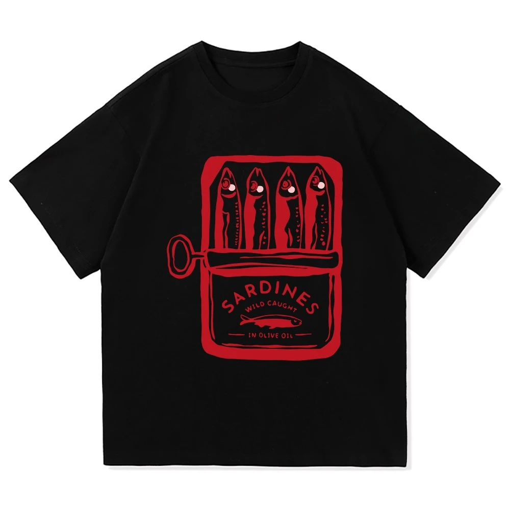 Sardine TShirt Fashion Men/women Clothing Retro Harajuku High Quality Clothes Sea Ocean Fisherman Tops Vintage Cotton TShirts
Sardine TShirt Fashion Men/women Clothing Retro Harajuku High Quality Clothes Sea Ocean Fisherman Tops Vintage Cotton TShirts