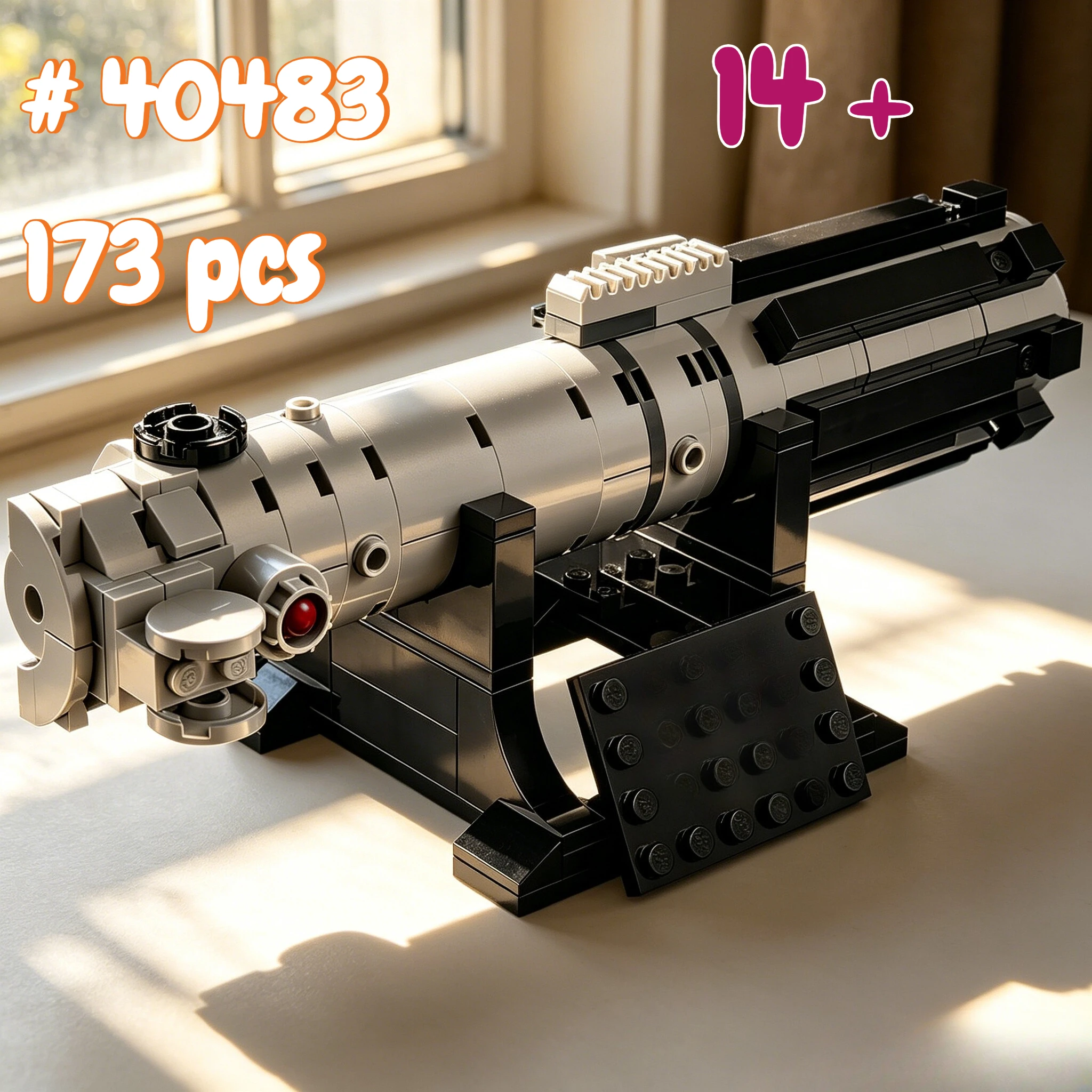 Planet's Classic Lightsaber 40483 Building Blocks Sets Suitable for Birthday Gifts Compatible with Legoed Particles,173pcs.
Planet's Classic Lightsaber 40483 Building Blocks Sets Suitable for Birthday Gifts Compatible with Legoed Particles,173pcs.