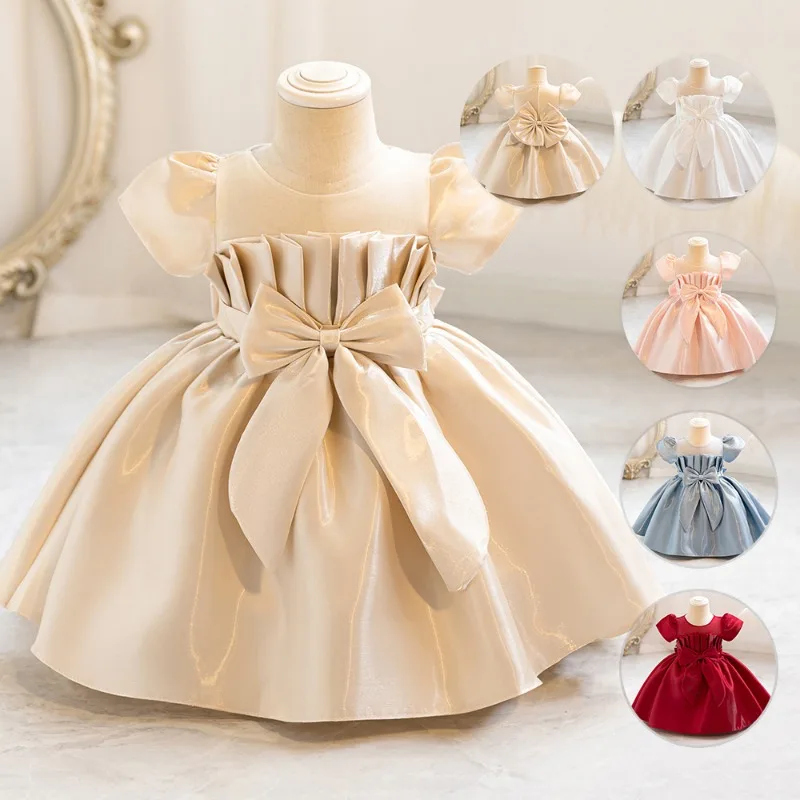 Children's Dress Female Treasure Newborn Baby Princess Year Old Flower Girl High-end Performance Fluffy Dress
Children's Dress Female Treasure Newborn Baby Princess Year Old Flower Girl High-end Performance Fluffy Dress