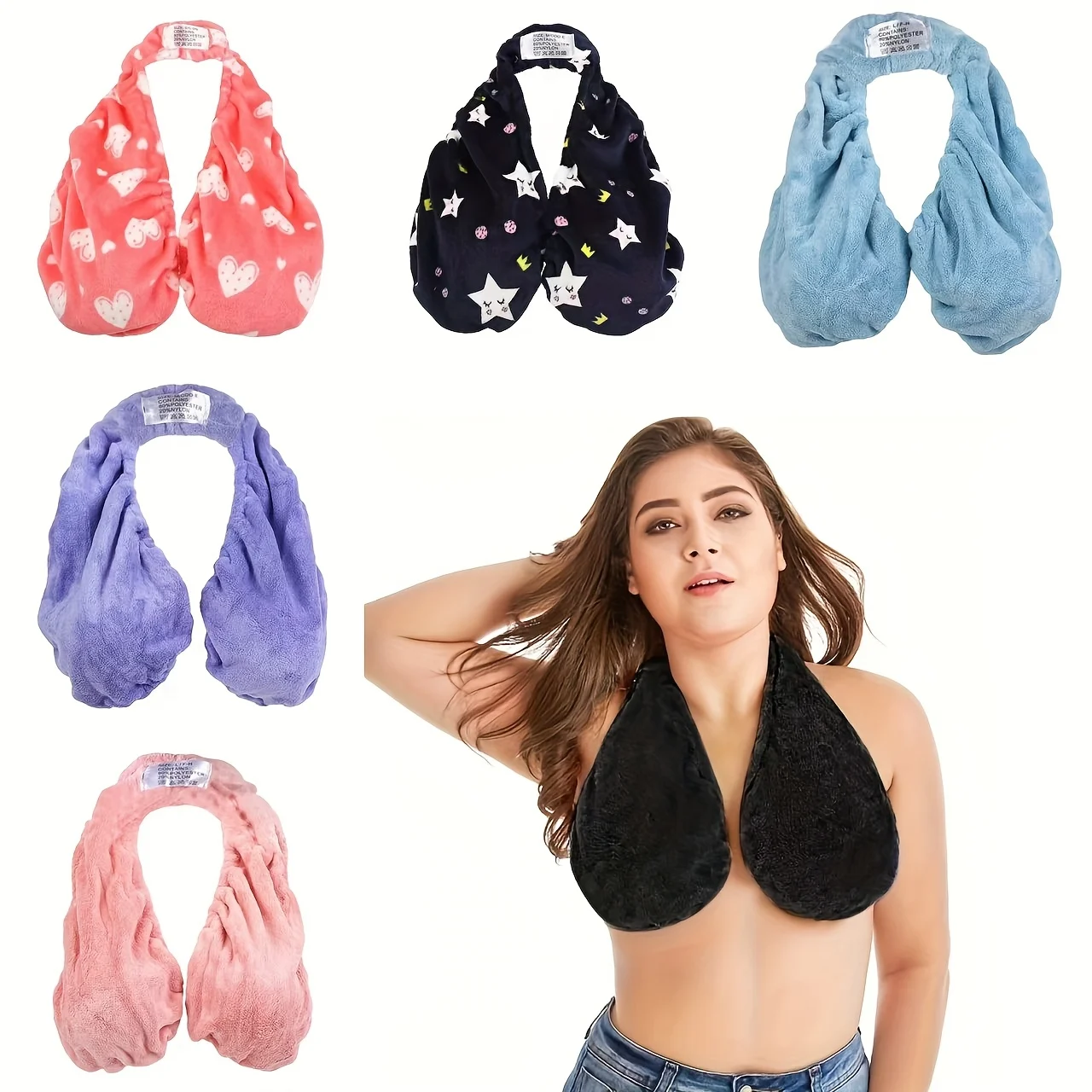 Convenient, moisture-wicking, and breathable towel bra, suitable for the beach, gym, everyday wear, towel hanging, neck wrap, and breast support.
Convenient, moisture-wicking, and breathable towel bra, suitable for the beach, gym, everyday wear, towel hanging, neck wrap, and breast support.