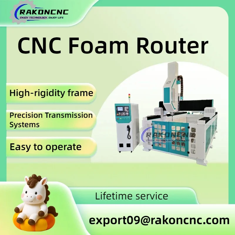 CNC Router Machine Foam EPS Router 3Axis 4Axis Wood Foam Milling Carving Cutting Machine to Make Sculpture 3D Models Home
CNC Router Machine Foam EPS Router 3Axis 4Axis Wood Foam Milling Carving Cutting Machine to Make Sculpture 3D Models Home
