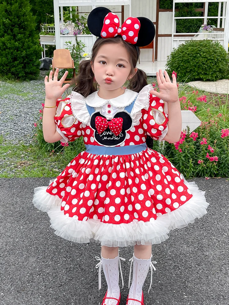 Princess Dress for Girls Birthday One Year Old Baby Girl Summer New Style Outfit High Waist Bubble Sleeve A-Line Dress
Princess Dress for Girls Birthday One Year Old Baby Girl Summer New Style Outfit High Waist Bubble Sleeve A-Line Dress
