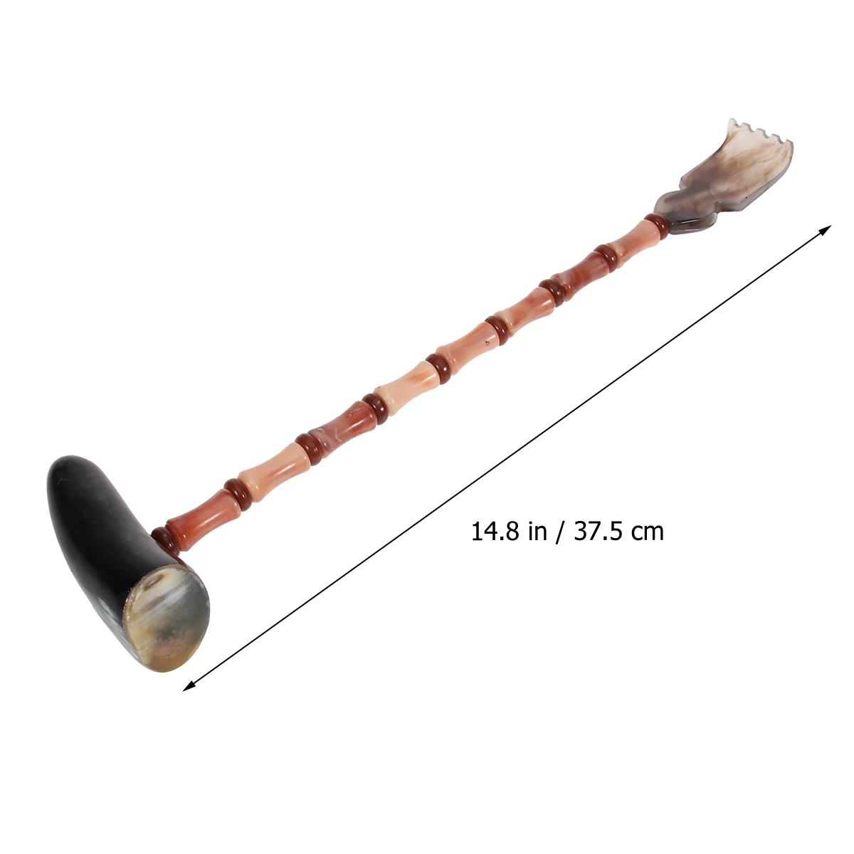 Back Scratcher Long H Itching Relief Tool for Mom Body Scratching Promoting Relaxation Satisfaction Pure Horn Resin
Back Scratcher Long H Itching Relief Tool for Mom Body Scratching Promoting Relaxation Satisfaction Pure Horn Resin