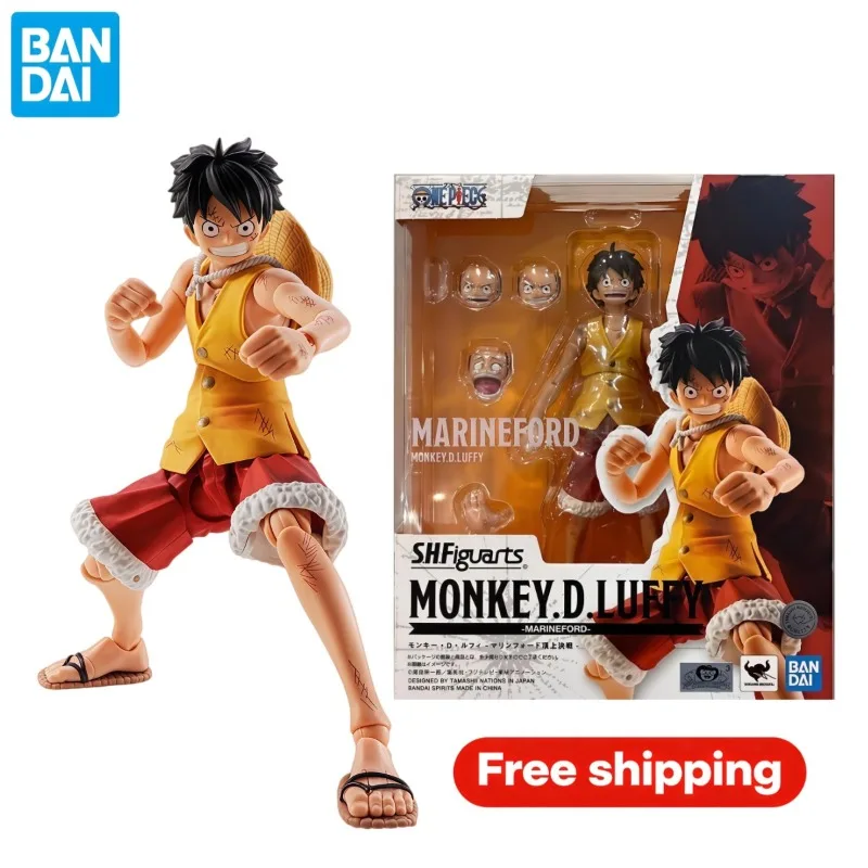 Original Bandai SHFiguarts One Piece Monkey D. Luffy Marineford Arc Articulated Action Figure Collectible Gift With Original Box
Original Bandai SHFiguarts One Piece Monkey D. Luffy Marineford Arc Articulated Action Figure Collectible Gift With Original Box