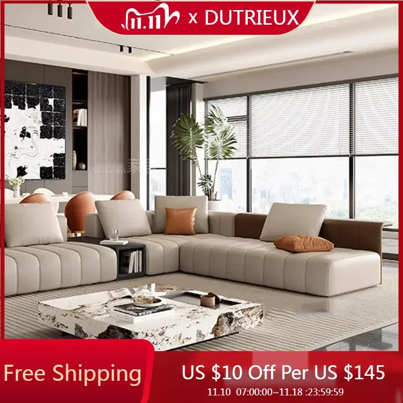 Large Lounge Modern Sofa Genuine Leather Luxury Designer Children Floor Sofa Sectional Cushion Whitesalon Meuble Home Furniture
Large Lounge Modern Sofa Genuine Leather Luxury Designer Children Floor Sofa Sectional Cushion Whitesalon Meuble Home Furniture