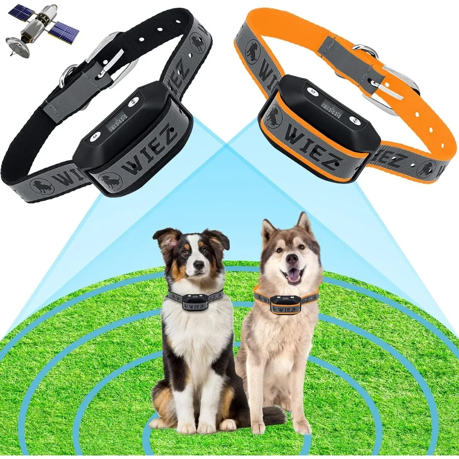 GPS Wireless Dog Fence Electric Dog Fence for Outdoor Range 65-3281ft Adjustable Warning Strength Rechargeable Pet Containment
GPS Wireless Dog Fence Electric Dog Fence for Outdoor Range 65-3281ft Adjustable Warning Strength Rechargeable Pet Containment