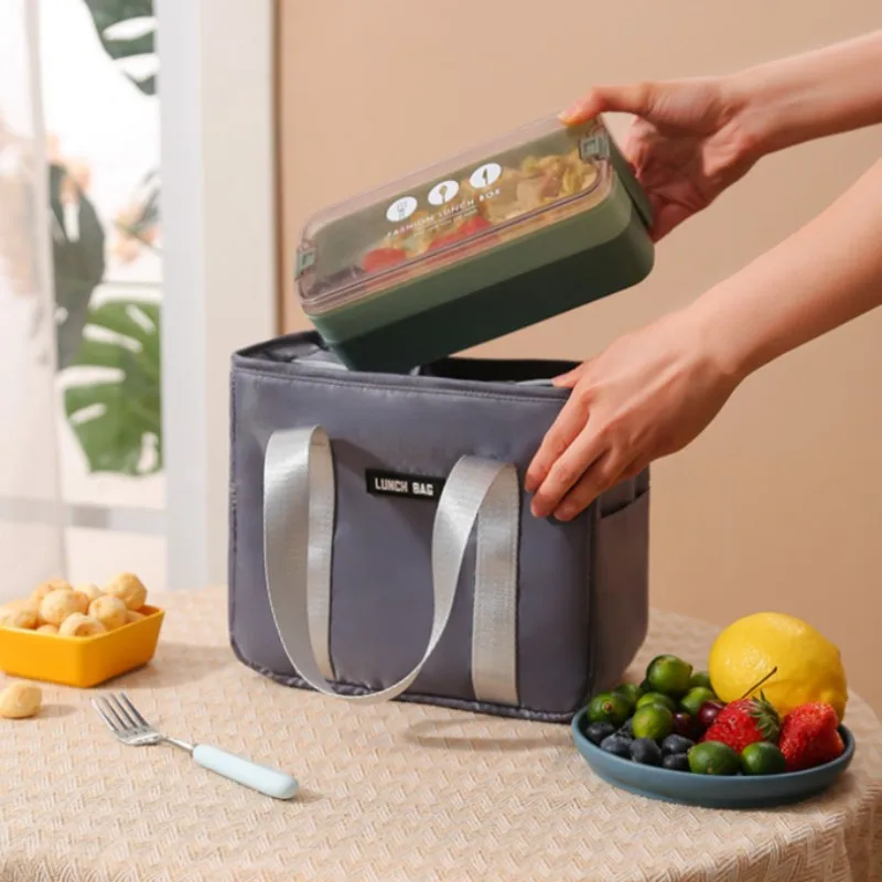 Портативная термосумка из алюминиевой фольги – утолщенная водонепроницаемая сумка для еды для студентов и офисных работников, для доставки на вынос
Портативная термосумка из алюминиевой фольги – утолщенная водонепроницаемая сумка для еды для студентов и офисных работников, для доставки на вынос