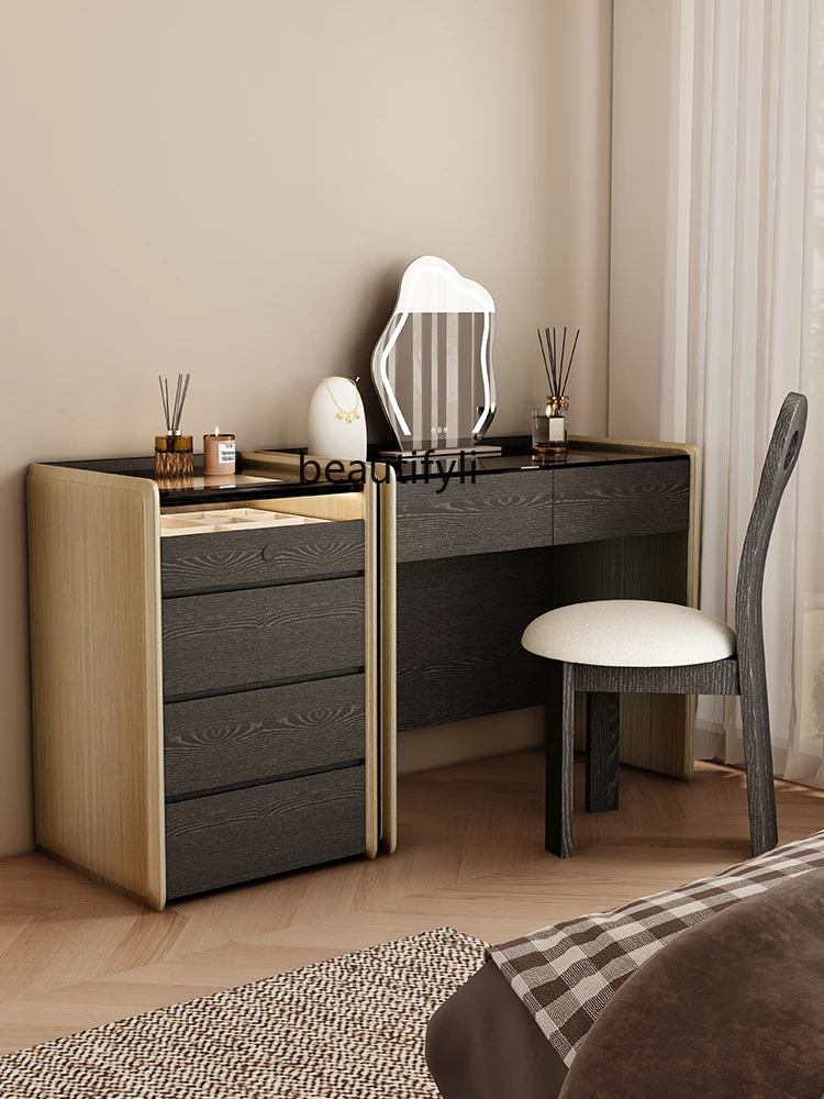 Italian Style Light Luxury Makeup Table Jewelry Cabinet Modern Minimalist Designer Chest of Drawers Integrated Dressing Table
Italian Style Light Luxury Makeup Table Jewelry Cabinet Modern Minimalist Designer Chest of Drawers Integrated Dressing Table