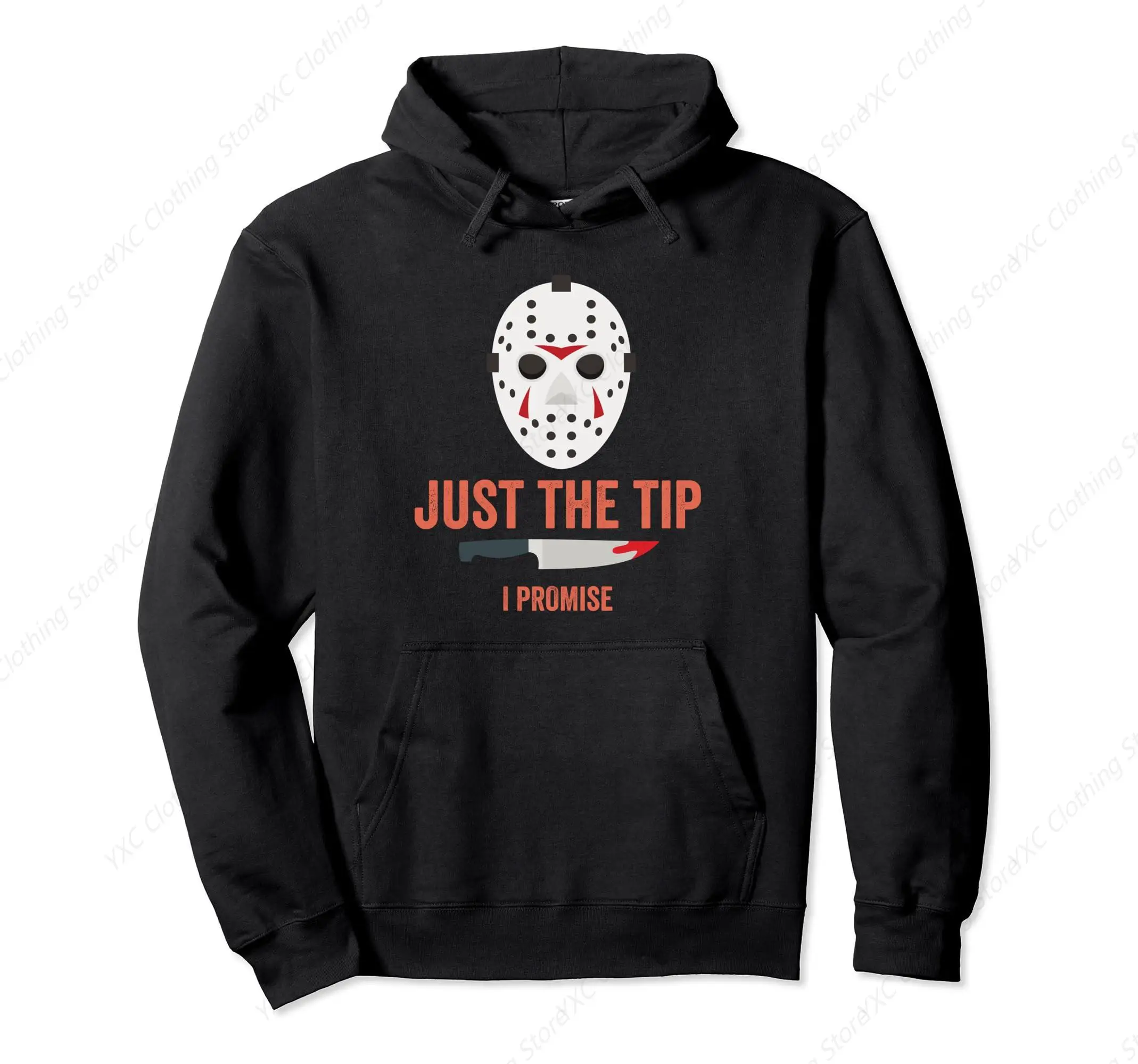 Just the Tip I Promise Забавный костюм на Хэллоуин, пуловер с капюшоном, мужские и женские винтажные толстовки, уличная одежда
Just the Tip I Promise Забавный костюм на Хэллоуин, пуловер с капюшоном, мужские и женские винтажные толстовки, уличная одежда