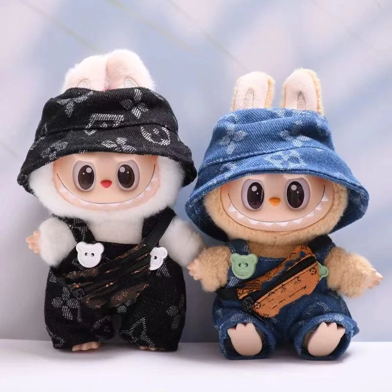 For 17cm Labubus Mini Doll Clothes Outfit Hat Bag Clothes Shoes Labubu II Doll Accessories Cultivate Sitting Party Game Toys
For 17cm Labubus Mini Doll Clothes Outfit Hat Bag Clothes Shoes Labubu II Doll Accessories Cultivate Sitting Party Game Toys