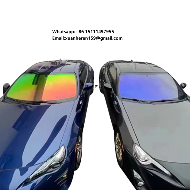 Factory Price FilmFan Blue PET Luxury Color Changing Privacy Car Window Film Stickers 5 Year Warranty UV IR Protection for Front
Factory Price FilmFan Blue PET Luxury Color Changing Privacy Car Window Film Stickers 5 Year Warranty UV IR Protection for Front