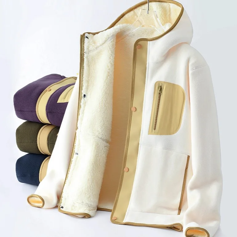 Теплая флисовая куртка унисекс с трехмерным кроем, зимняя верхняя одежда для пар, утепленная, с длинными рукавами
Теплая флисовая куртка унисекс с трехмерным кроем, зимняя верхняя одежда для пар, утепленная, с длинными рукавами