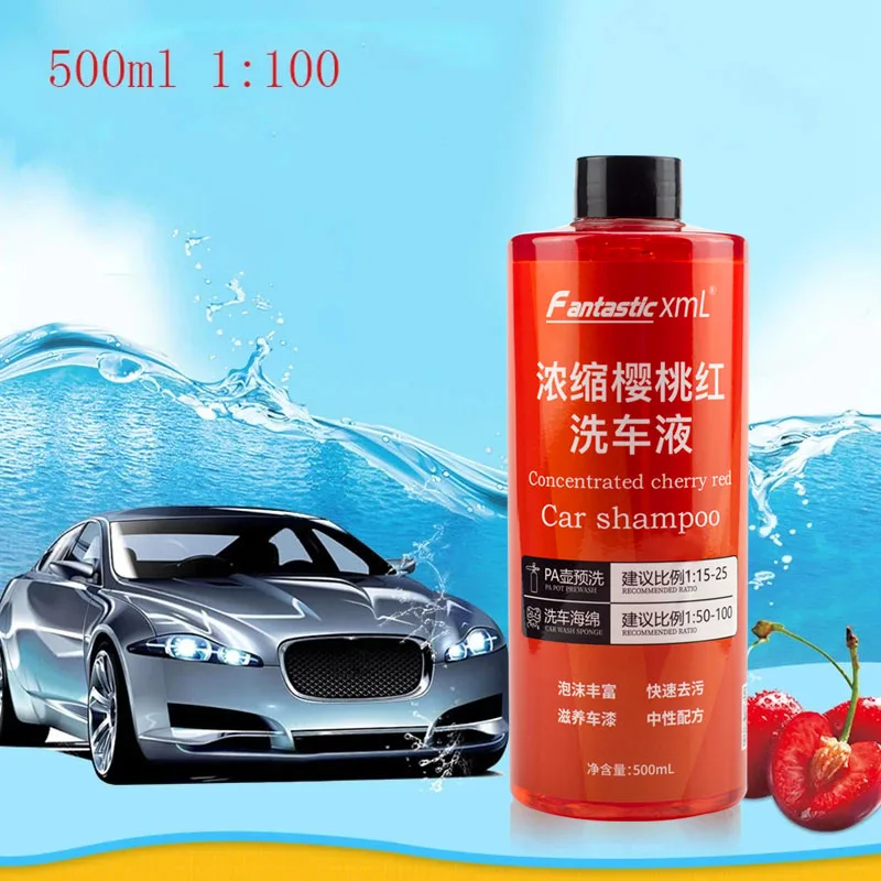 500ml Concentrated Car Wash Cleaner 1:100 Diluted Car Soap Powder Windshield Antifouling Liquid Car Painting Surface Cleanser
500ml Concentrated Car Wash Cleaner 1:100 Diluted Car Soap Powder Windshield Antifouling Liquid Car Painting Surface Cleanser