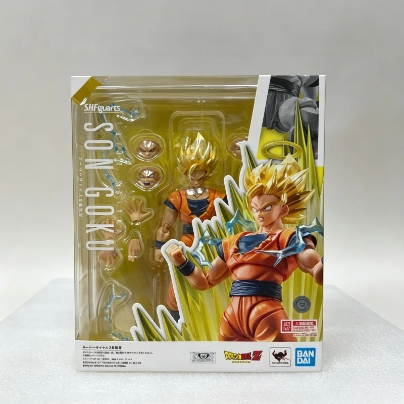 Bandai Genuine SHF Super Saiyan 2 Son Goku CTM Lottery Limited TNT Dragon Ball Super Movable Model Figure
Bandai Genuine SHF Super Saiyan 2 Son Goku CTM Lottery Limited TNT Dragon Ball Super Movable Model Figure