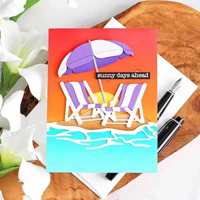 Piggy Craft metal cutting dies cut die mold Holiday Beach Chair Scrapbook paper craft knife mould blade punch stencils dies
Piggy Craft metal cutting dies cut die mold Holiday Beach Chair Scrapbook paper craft knife mould blade punch stencils dies