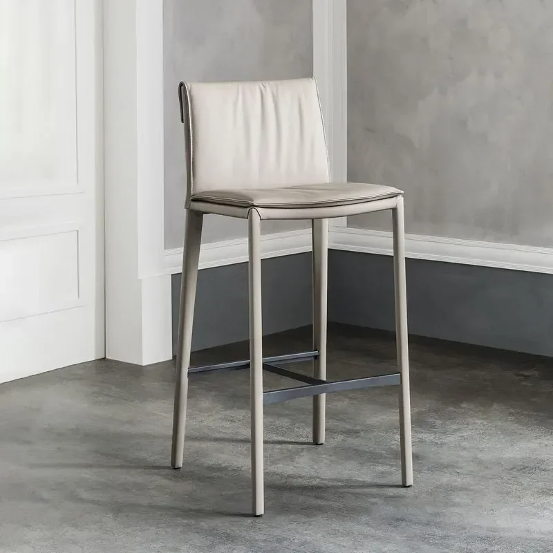Stylish Lounge Bar Stool Minimalistic High Quality Leather Modern Nordic Chair Modern Designer Barkrukken Home Furniture
Stylish Lounge Bar Stool Minimalistic High Quality Leather Modern Nordic Chair Modern Designer Barkrukken Home Furniture