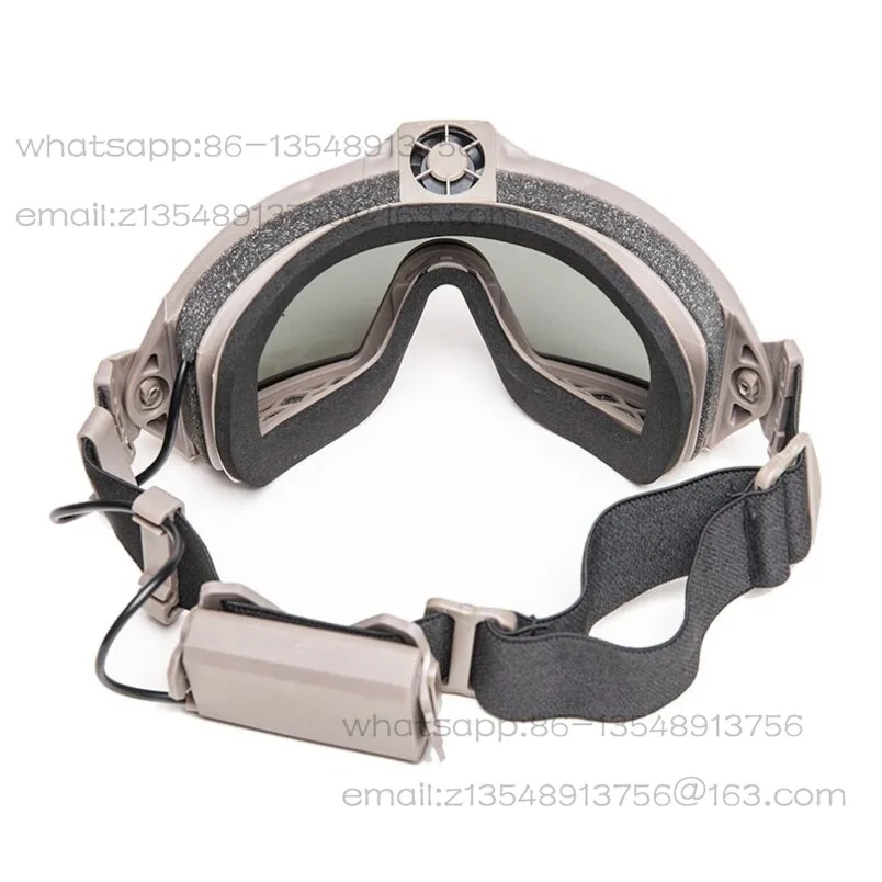 Enhanced version with fan defogging function goggles outdoor riding goggles (direct wear)
Enhanced version with fan defogging function goggles outdoor riding goggles (direct wear)