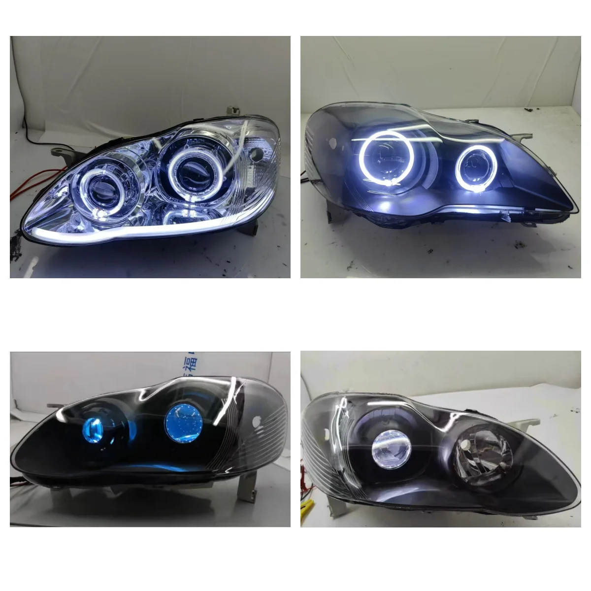 Светодиодная фара в сборе для Toyota Corolla 2003-2009, модифицированная фара DRL, дневные ходовые огни, дальний ближний свет
Светодиодная фара в сборе для Toyota Corolla 2003-2009, модифицированная фара DRL, дневные ходовые огни, дальний ближний свет